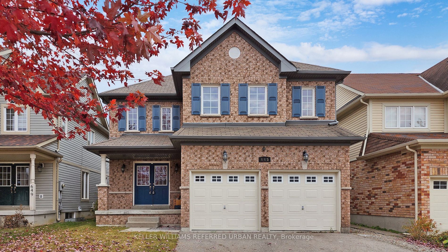 I have sold a property at 645 Autumnwood TRAIL in Oshawa
